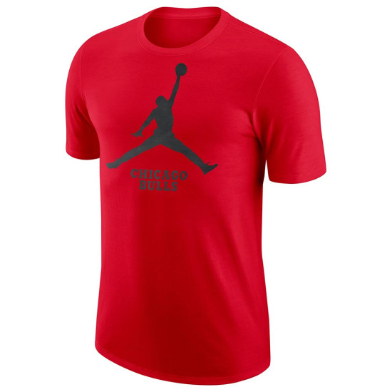 Jordan Ανδρική κοντομάνικη μπλούζα Chicago Bulls NBA